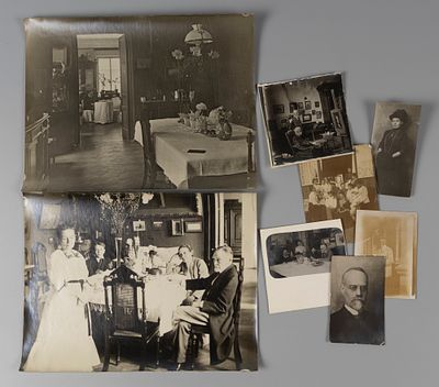 [Из архива худ. Н. Н. Дубовского] Фотографии художника Н. Н. Дубовского и членов его семьи. 8 шт. 