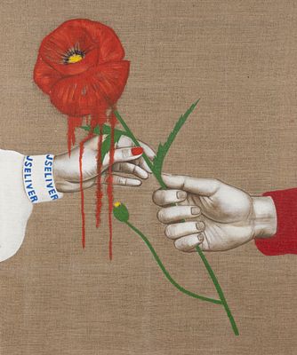 Селиверстова Ю. Аленький цветочек. 2024. Холст, масло. Размер 60х50 см.