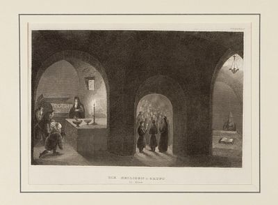 [Вселенная Майера] Тугой-Свиньин П. П.(по рисунку) Внутренность Киевских пещер. 1840-е гг. 