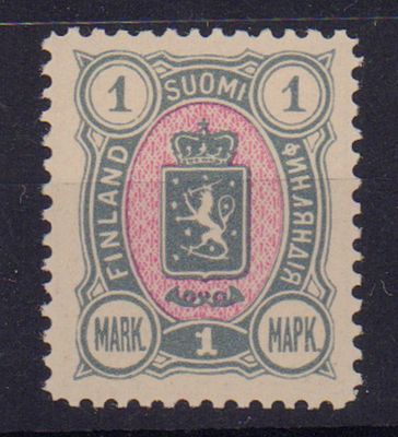 Почтовая марка Русской Финляндии. 1889-92 гг. Сол. №35. Негашеная. Состояние **.