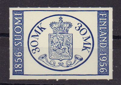 Почтовая марка Финляндии. 1956 г. Мих. №457. Негашеная. Состояние **.