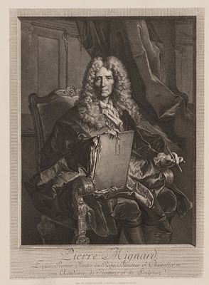 Шмидт Г. Ф. (гравер), Риго-и-Рос Г.-Ф.-О. (инвентор) Портрет художника П. Миньяра. XIX век. 