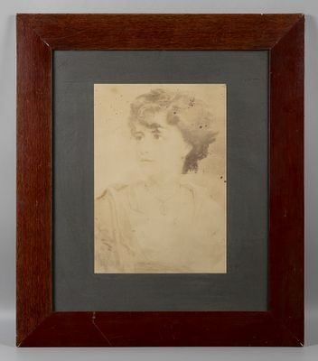 Рама. С фототипией картины "Неаполитанский рыбачок" худ. Г. Рихтера (1823-1884). Начало XX 