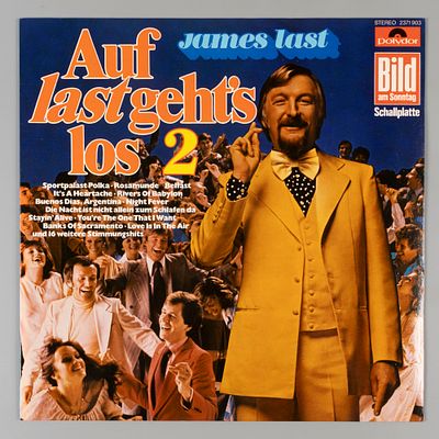 James Last Auf last geht's los 2. 1970-e. Выпущена для Сингапура, Малайзии и Гонконга. NM.