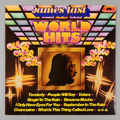 James Last. World hits. 1978. Выпущена для Сингапура, Малайзии и Гонконга. NM.