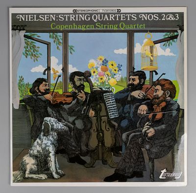 Nilelson String quartets Nos. 2&3 1968 Англия NM