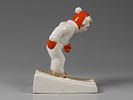 Авт. Новоженец Л. Статутка Юный лыжник. "Rīgas Porcelāna un fajansa fabrika" (Рижский Изображение - 1