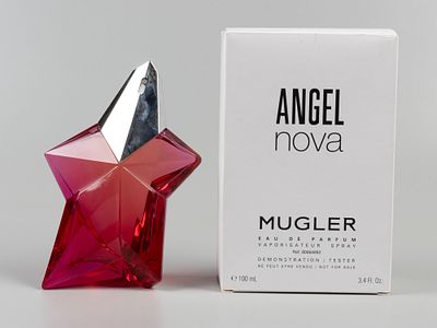 Духи Angel Nova Mugler Франция Тестер. Оригинальная упаковка. Высота флакона 14 см. Объем 100 