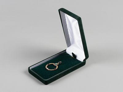 Tous Vermeil. Кулон. Круг со вставками: бирюза, жемчуг, рубин, изумруд. Каталония, Испания. 