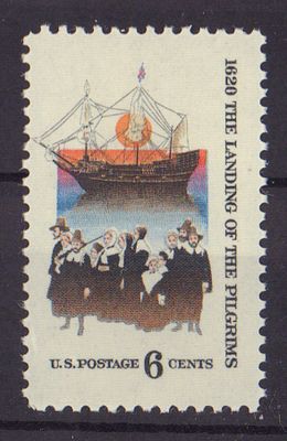 Почтовая марка США. Парусник. 1970 г. Мих. №1022. Негашеная. Состояние **.