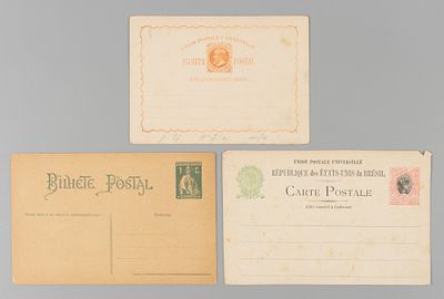 Разные страны. Почтовая карточка. 3 шт. Начало ХХ в. Чистые. Открыточный формат. Почтовые 