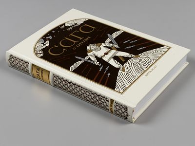 [С иллюстрацией художника, к 25-летию издательства] Сага о Греттире. Иллюстрации: Б.П. 