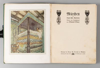 [На нем. яз. Сказки Г.Х. Андерсена с иллюстрациями Э. Дюлака] M&auml;rchen von Hans Chr. Andersen. 