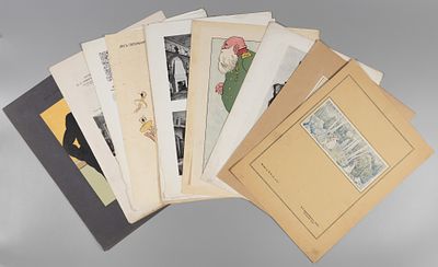 Вырезки и листы из журнала &laquo;Столица и усадьба&raquo;. СПб., 1910-е. Вырезки и фрагменты журнала 