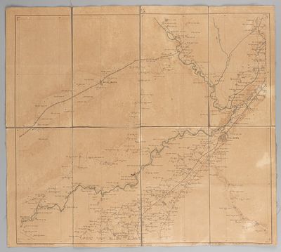 Карта. Те-Лин. (Китай). Лист V-5. [Б.м.], [кон. XIX – нач. XX вв.]. Карта. Те-Лин. (Китай). 