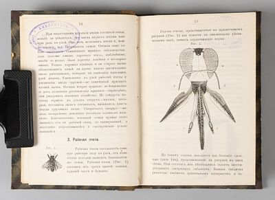 Конволют из 2-х изданий по пчеловодству. Киев, 1890/1914. 1) Андрияшев А. Ф. Руководство к 