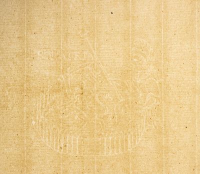 Лист бумаги верже с филигранью &laquo;Pro Patria&raquo;. XIX век. Бумага верже с филигранью &laquo;Pro Patria&raquo;. 