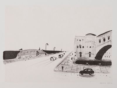 Маракулина А. Эрмитажный театр. Из серии &laquo;Петербург зодчего Кваренги&raquo;. 2017. Бумага 