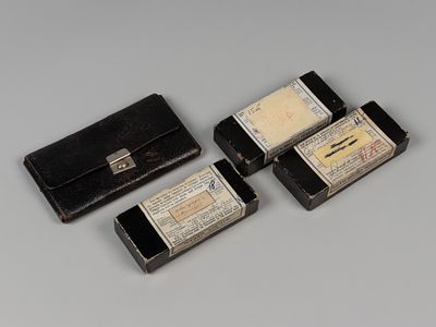 [Русские путешественники за границей] Стереоскоп складной. Jules Richard. Париж, Франция. ХХ в. 