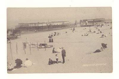 Рижское взморье. Фотооткрытка. Начало ХХ в. Открыточный формат. Хорошее состояние.