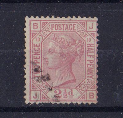 Почтовая марка Великобритании. 1876 г. Мих. №47. Гашеная.