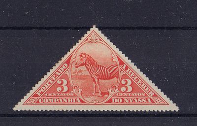 Почтовая марка Компании "Ньясса". Фауна. 1924г. Мих. Порто №4. Негашеная. Состояние *.