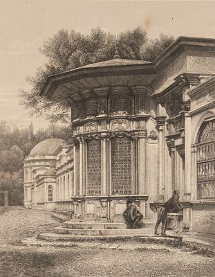 Робертсон (по фотографии), Стейникен К. (гравер). Гробницы султанов в Константинополе. 1860-е
