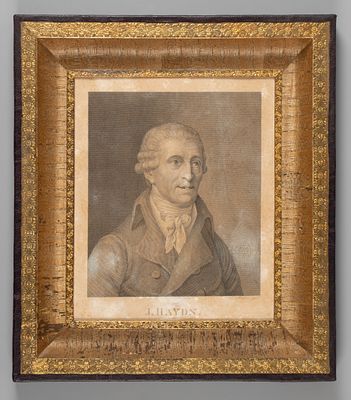 Мюллер Ф. (гравер) Портрет композитора Й. Гайдна. Конец XIX века. Бумага, гравюра резцом. 