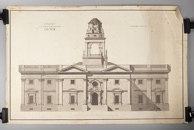 [Из архива семьи Твелькмейер] Розинг Л. Б. Проект художественного музея. 1921-1922. Бумага 