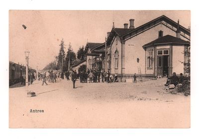 Антреа (ныне Каменногорск в Выборгском р-не Ленинградской области). Открытка. Начало ХХ в.. Откр 