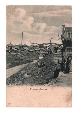 Уголок Ляояна. Открытка. Начало ХХ в. 94879. 141. Открыточный формат. Прошла почту. Заломан 