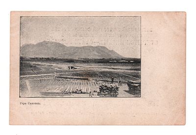 Гора Самсон. Открытка до 1905 г. Открыточный формат. Имеются пятна на обороте. Хорошее состояние.