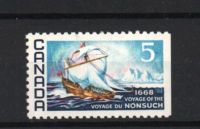 Почтовая марка Канады. Парусник. 1968 г. Мих. №423. Негашеная. Состояние **.