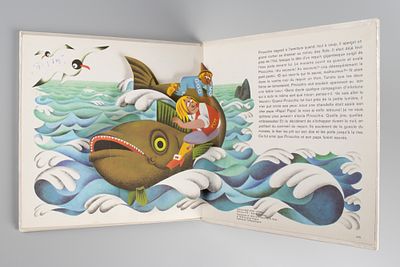 [На фр. яз. Приключения Пиноккио] Les Aventures de Pinocchio. Illustrations by J. Pavlin et G. 
