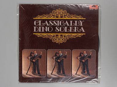 Грампластинка. Classically Dino Solera. Producer by Giorgio Moroder Polydor 1977 Выпущена для 