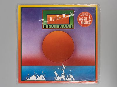 Грампластинка. Heatwave Too Hot to Handle GTO Records 1976 Выпущена для Сингапура, Малайзии и 