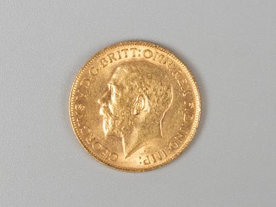 Великобритания Георг V. Соверен. 1912 XF. Состояние XF