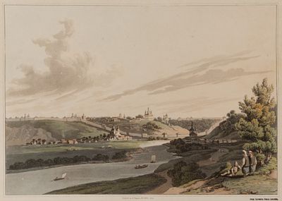 Смоленск. Лист из книги Р. Боуэра «An Illustrated Record of Important Events in the Annals of 