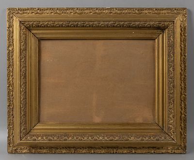 Рама картинная. Конец XIX века. Дерево, резьба, краска. Размер внешний 47х38,5 см. Условно 