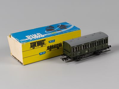 Ж/д вагон. Piko 5/315-01. НО 16,5 мм. ГДР, вт. пол. ХХ в. Пластик, металл. В оригинальной коробке. 