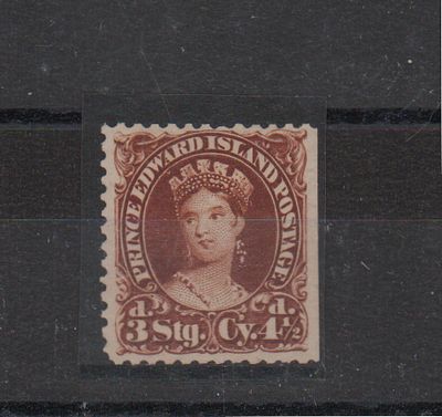 Почтовая марка острова Принца Эдуарда (Канада). Виктория. 1870 г. Мих. №10. Негашеная. 