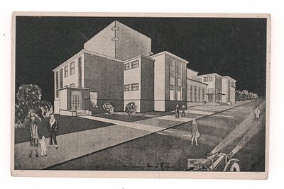 [Конструктивизм, Автораф архитектора] АКССР Петрозаводский национальный дом культуры. Проект 