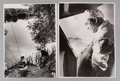 Пресс-фото. Фотограф А. Батанов &laquo;Мирный атом&raquo; и фотограф М. Редькин &laquo;Рыболовы в Белгородской 