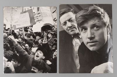 Пресс-фото. Фотограф А. Коньков &laquo;Концерт Вана Клиберна&raquo; и неизвестный фотограф &laquo;Портрет&raquo;. 