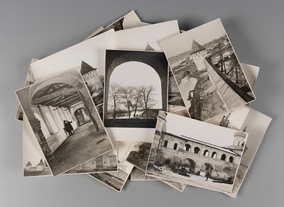 [Из архива архитектора С.Н. Давыдова] Вологда. Спасо-Прилуцкий монастырь. Башни, стены и 