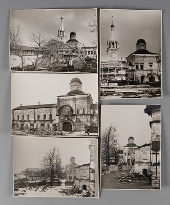 [Из архива архитектора С.Н. Давыдова] Вологда. Спасо-Прилуцкий монастырь. Надвратная церковь 