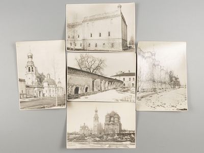 [Из архива архитектора С.Н. Давыдова] Вологда. Кремль. 5 шт. Фотографии 1967 г. 10. Виды 