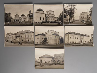 [Из архива архитектора С.Н. Давыдова] Ярославль. Спасо-Преображенский монастырь. Виды. 