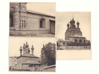 [Из архива архитектора С.Н. Давыдова] Ярославль. Церковь Богоявления. Виды. Фотофиксация 1962 