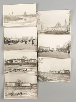 [Из архива архитектора С.Н. Давыдова] Вологда. Виды города. 7 шт. Фотографии 1967 г. 9. Площади 